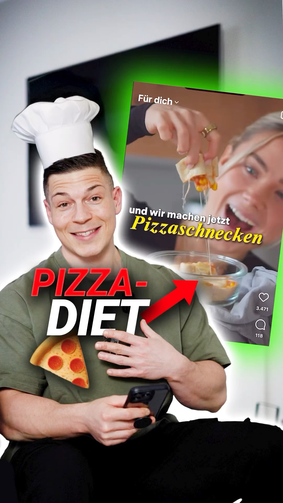 300Kcal Pizzaschnecken für deine Diät! Zu schön um wahr zu sein? #diät ...
