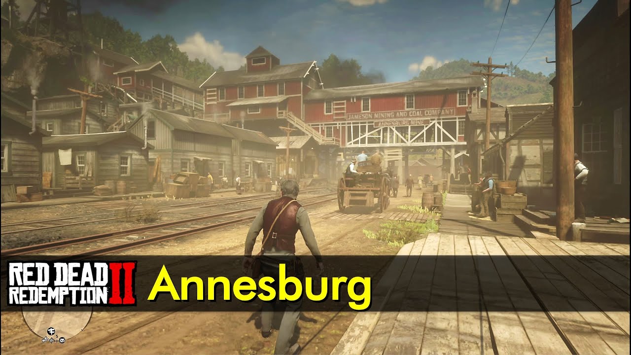 Annesburg (town tour) Red Dead Redemption 2 YouTube