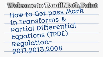 Transforms and Partial Differential Equations