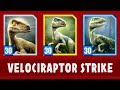 LEVEL 30 VELOCIRAPTOR BOSS EPIC STRIKE (JURASSIC WORLD ALIVE)