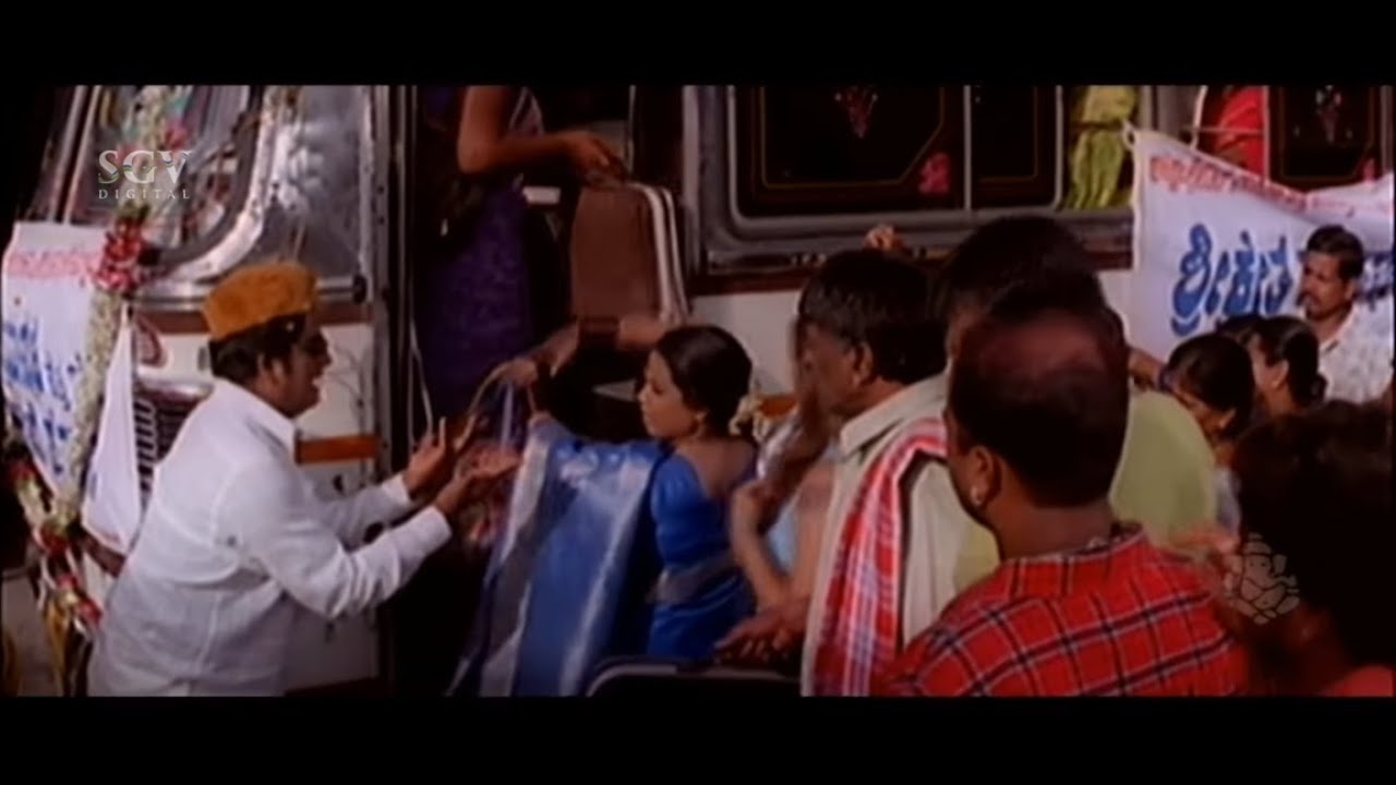 kannada movie hd Rangayana Raghu irritates Darshan mom Umashree for Election Vote | Comedy Scenes of Kannada Movies