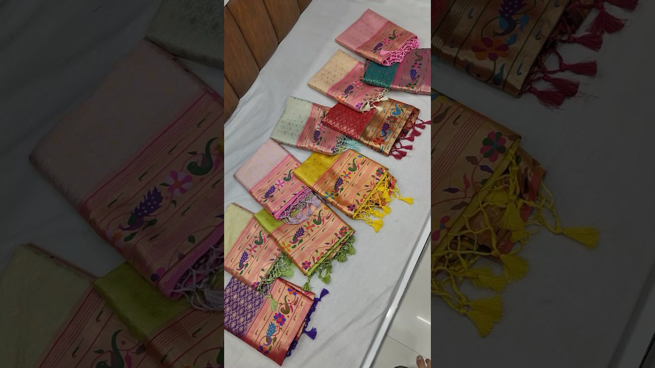 Rich Banarasi Soft Kanjivaram Paithani Saree