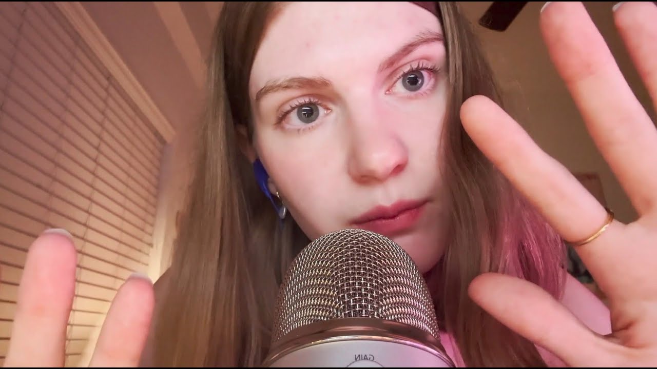 asmr anticipatory triggers | whispers, heavy breathing, hand movements, unpredictable