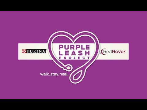 Purina & RedRover Partner to Create the Purple Leash Project