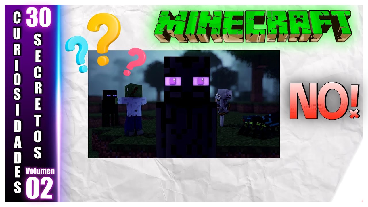 30 SECRETOS de Minecraft ❌