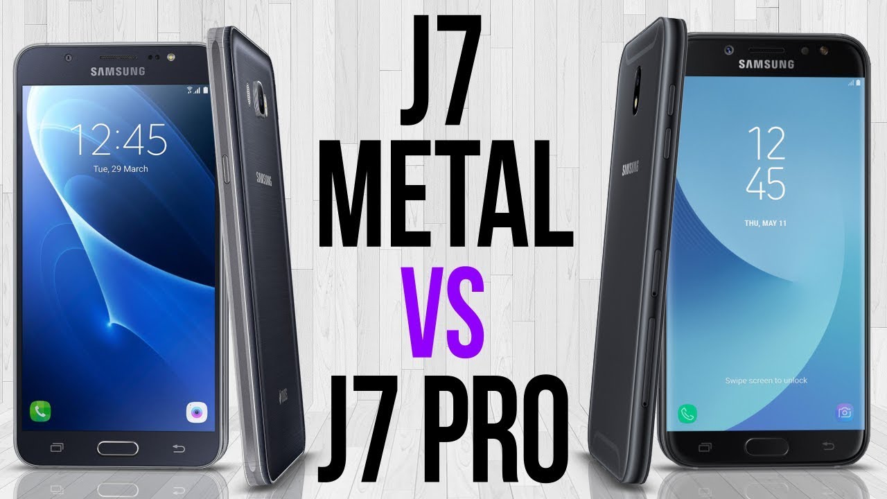 J7 Metal vs J7 Pro (Comparativo) - YouTube