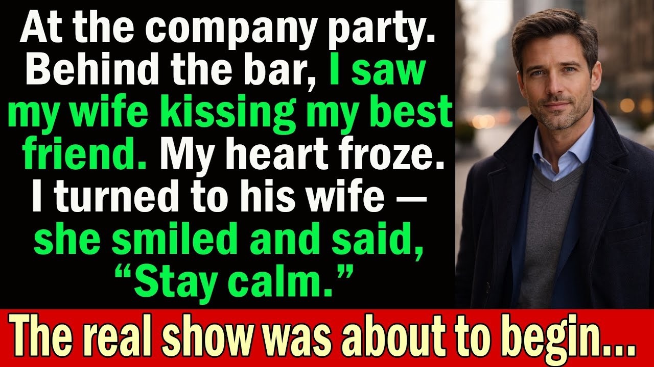 At The Company Party, I Saw My Wife And My Best Friend Kissing…