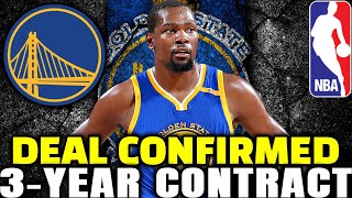 END OF THE NOVEL! KEVIN DURANT FINALLY CONFIRMED ON WARRIORS! BIG EXCHANGE IN GSW! WARRIORS NEWS