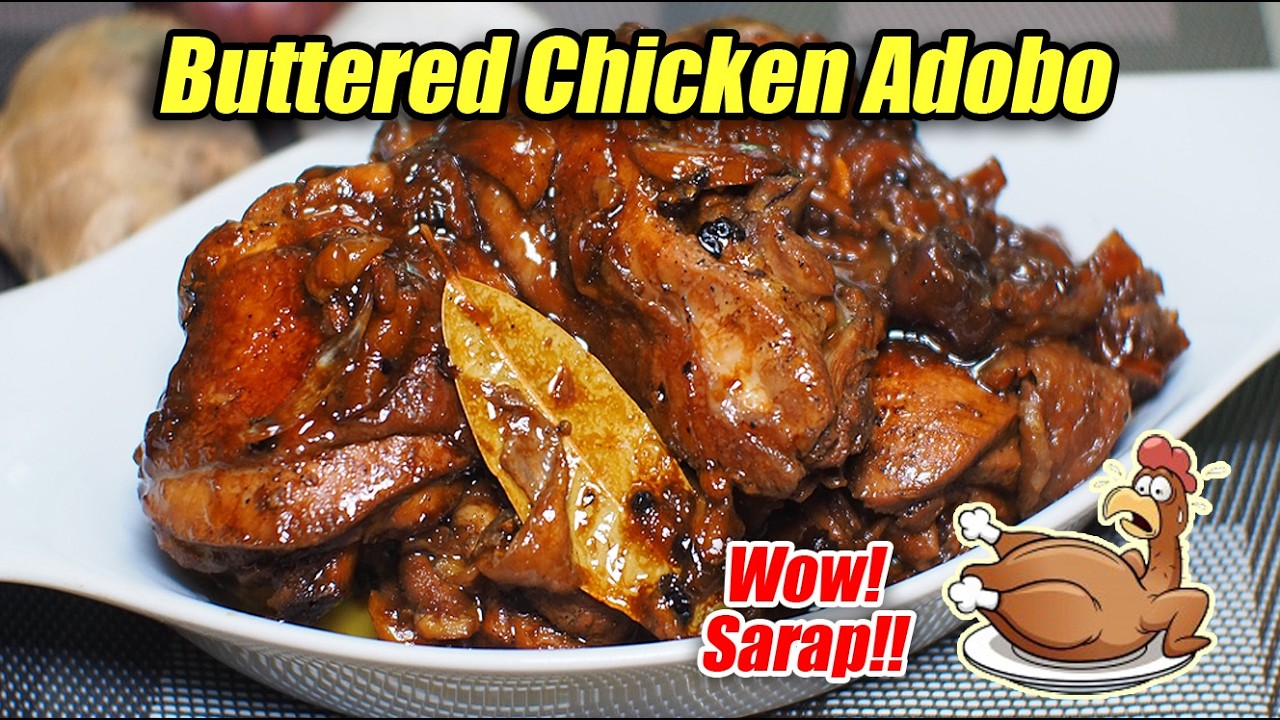 Buttered Chicken Adobo! 💯🍗🐔 Sarap to the Bones! Very Tasty and Easy to