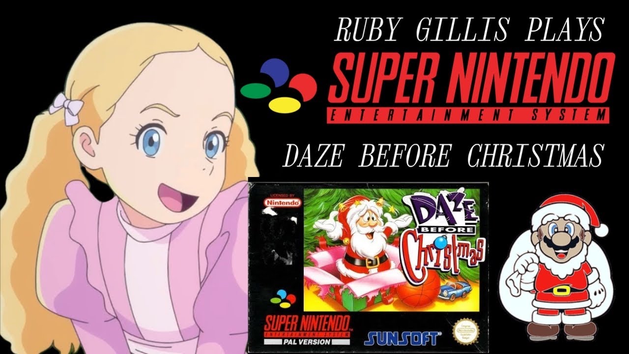 Ruby Gillis plays Super Nintendo (SNES): Daze Before Christmas (Christmas Special)