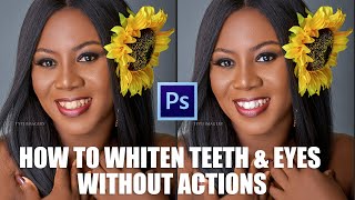 HOW to WHITEN TEETH and EYES with CAMERA RAW in Photoshop! screenshot 4