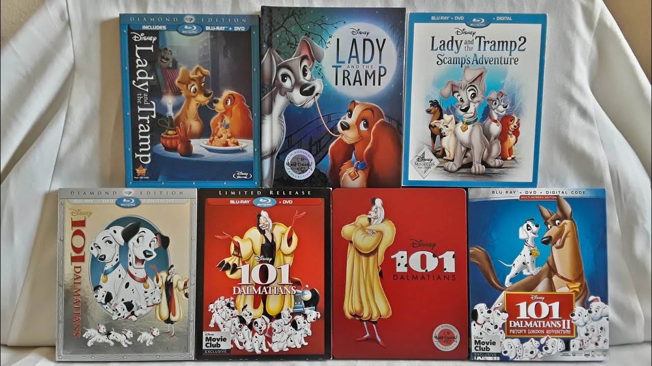 Unboxing 101 Dalmatians Plus Lady and the Tramp, image size:1280x720