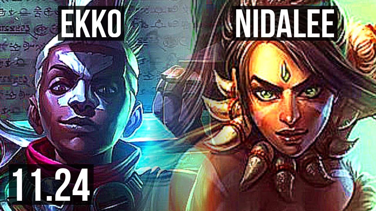 EKKO vs NIDA (JNG) | 9/1/10, Rank 6 Ekko | KR Challenger | 11.24