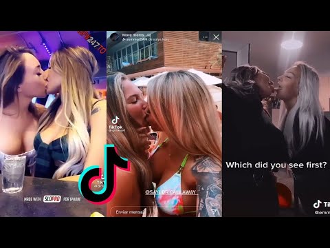 wlw/lesbians | TIKTOK HOT COMPILATION | GIRLS KISSING #2