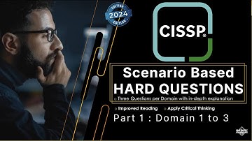 CISSP HARD Questions - Part 1: Domain 1, 2, & 3.