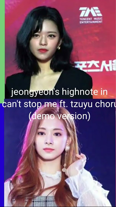 JEONGYEON'S HOGH NOTE IN I CAN'T STOP ME (DEMO VERSION) 💚💙💙💜💖💖💖