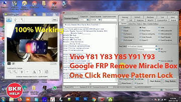 Vivo Y83 (1802)  Pattern  Lock  Reset  By:- Miracle Box Thunder