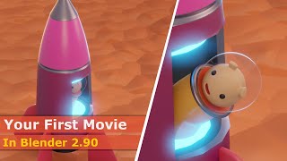 Your First Movie In Blender 2.90 | [Part 1] | Tutorial