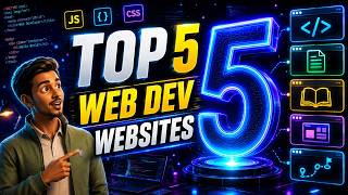 Top 5 Websites Every Web Developer Should Know in 2026 | Learn Web Development FREE