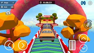 Car Stunts 3D Free - Extreme City GT Racing #1 | Dodge charger 1969 Android Gameplay screenshot 5
