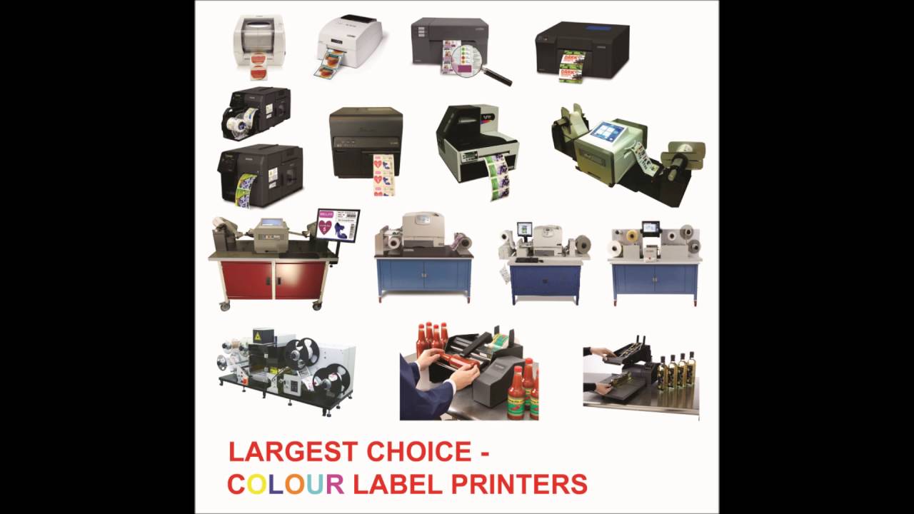 Toshiba Tec EX4 label printer does bakery tags KTEC GROUP UK YouTube