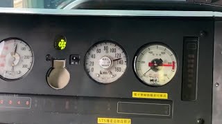 【速すぎ】JR京都線 新快速の速度計が130km/h以上!?