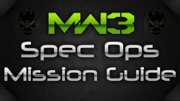 MW3 Spec Ops Mission Guide: Toxic | 3 Stars Veteran