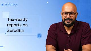Filing taxes using Zerodha's tax-ready reports: Tax P&L, dividend report, and more. screenshot 2