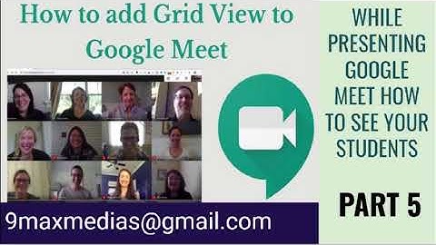 Google meet extension|Gridview|Dual screen|How to view students while presenting Google meet