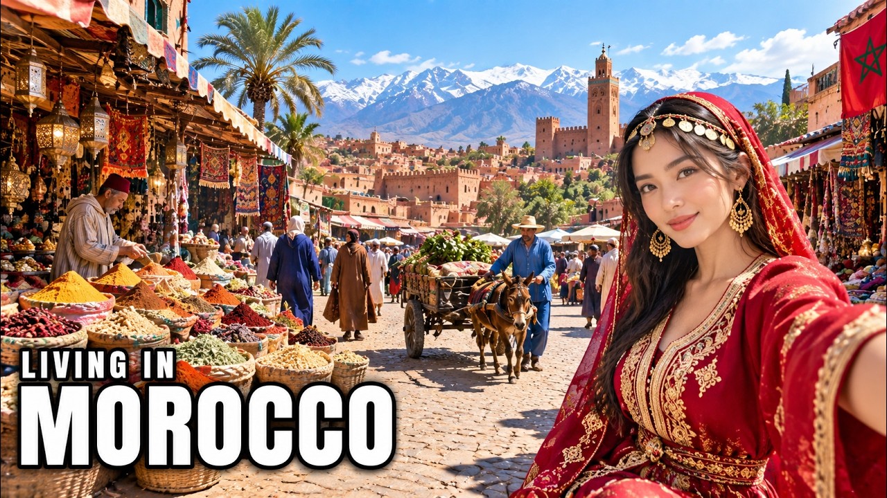 Still from Living In MOROCCO | The Real Life, Culture and History of North Africa | 4K Travel Documentary