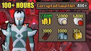 100+ Hours of Corrupted Gauntlet | UIM Collection Log Completionist (#32) [OSRS]