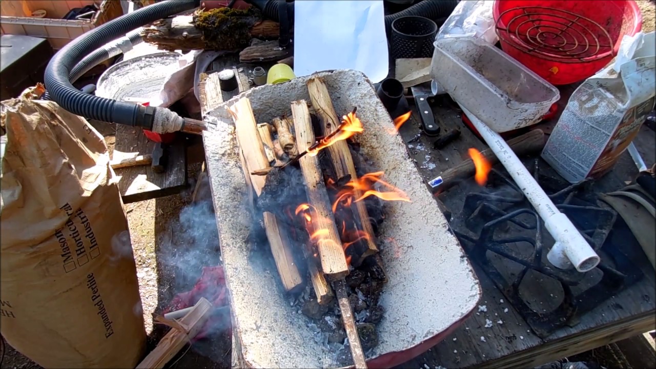DIY Forge Completed Part 2 - YouTube