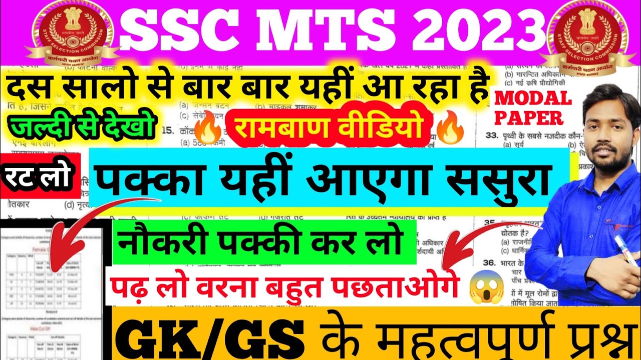 ssc-mts-2023-ssc-mts-gk-gs-most-important-question-ssc-mts-previous