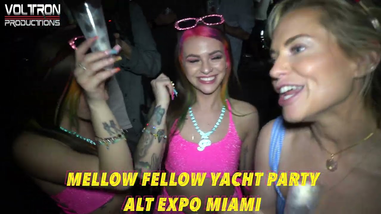 Mellow Fellow Yacht Party Alt Expo Miami 