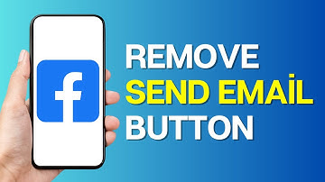 How to Remove Send Email Button From Facebook Page