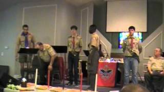 Tiwan Woodard Eagle Scout Ceremony 2016