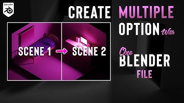 Create multiple option with one blender file | Deepak Graphics