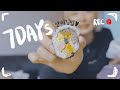 요청이 많았던 : 여행안할때 🎞 무편집브이로그 7DAYS  / 그래쓰편