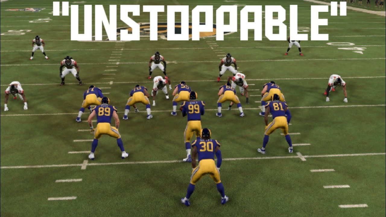 Aaron Donald at QB is INTENSE!!! RAGE!!! - YouTube