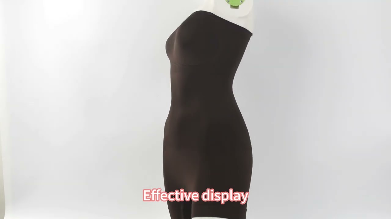 Strapless Shapewear Bodysuit for Women Tummy Control One Piece Seamless Body Shaper