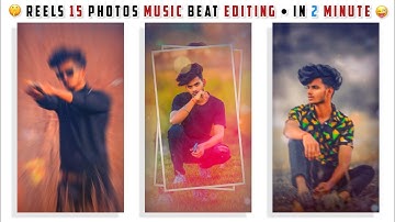Make Instagram Trending 15 Photos Music Beat Shake Effect Video Editing KineMaster | Status Editing