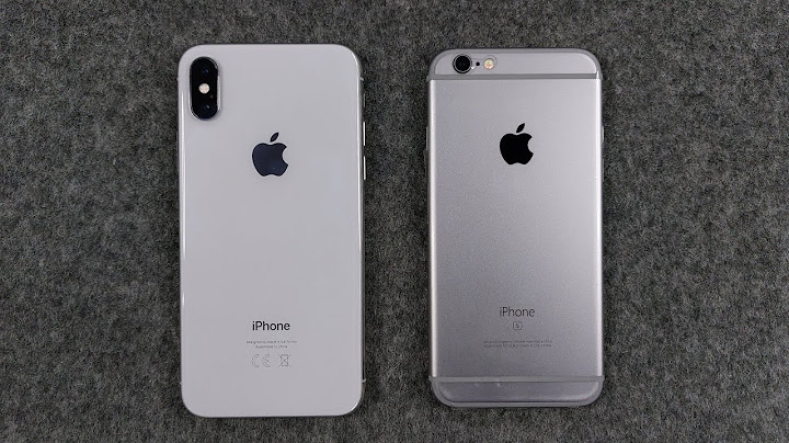 So sánh iphone 6s plus và iphone x năm 2024