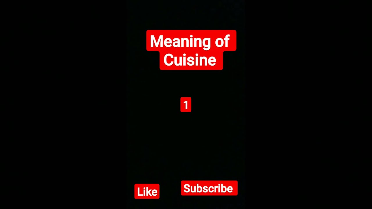 Meaning Of Cuisine shorts youtubeshorts YouTube Meaning Of Cuisine shorts youtubeshorts YouTube