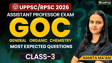 UPPSC/RPSC 2026 | GOC Most Expected Questions | Assistant Professor Exam | Class 3 | Namita Ma’am