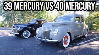 What Are The Differences Between A 1939 & 1940 Mercury Coupe??