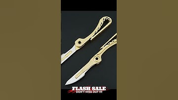 Multifunction Mini Scalpels With Pocket Clip