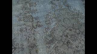 Guzelce - Blue Turkish Vintage Area Rug 6X10