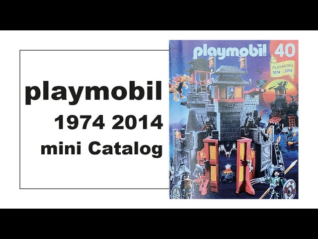 playmobil 1974 - 2014 Catalog - YouTube