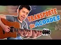 Cómo transportar acordes | Aprende a cambiar de tonalidad y tocar canciones sin capo