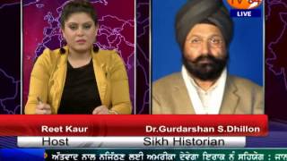 TV84 News 6/25/2014 Interview with Dr.Gurdarshan SIngh Dhillon (Sikh Historian)
